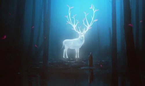 آموزش طراحی گوزن درخشان در فتوشاپ